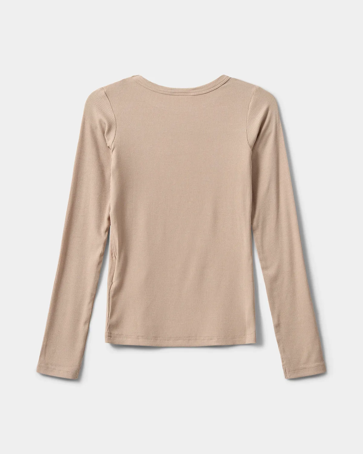 PETRICIASY T-SHIRT LONG SLEEVE - Beige