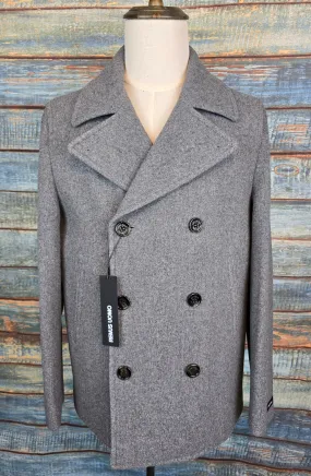 Remus Uomo Regular Fit Wool-Mix Tailored Coat