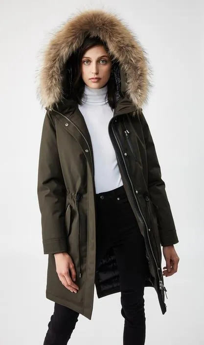 Rena Down Parka (Army)