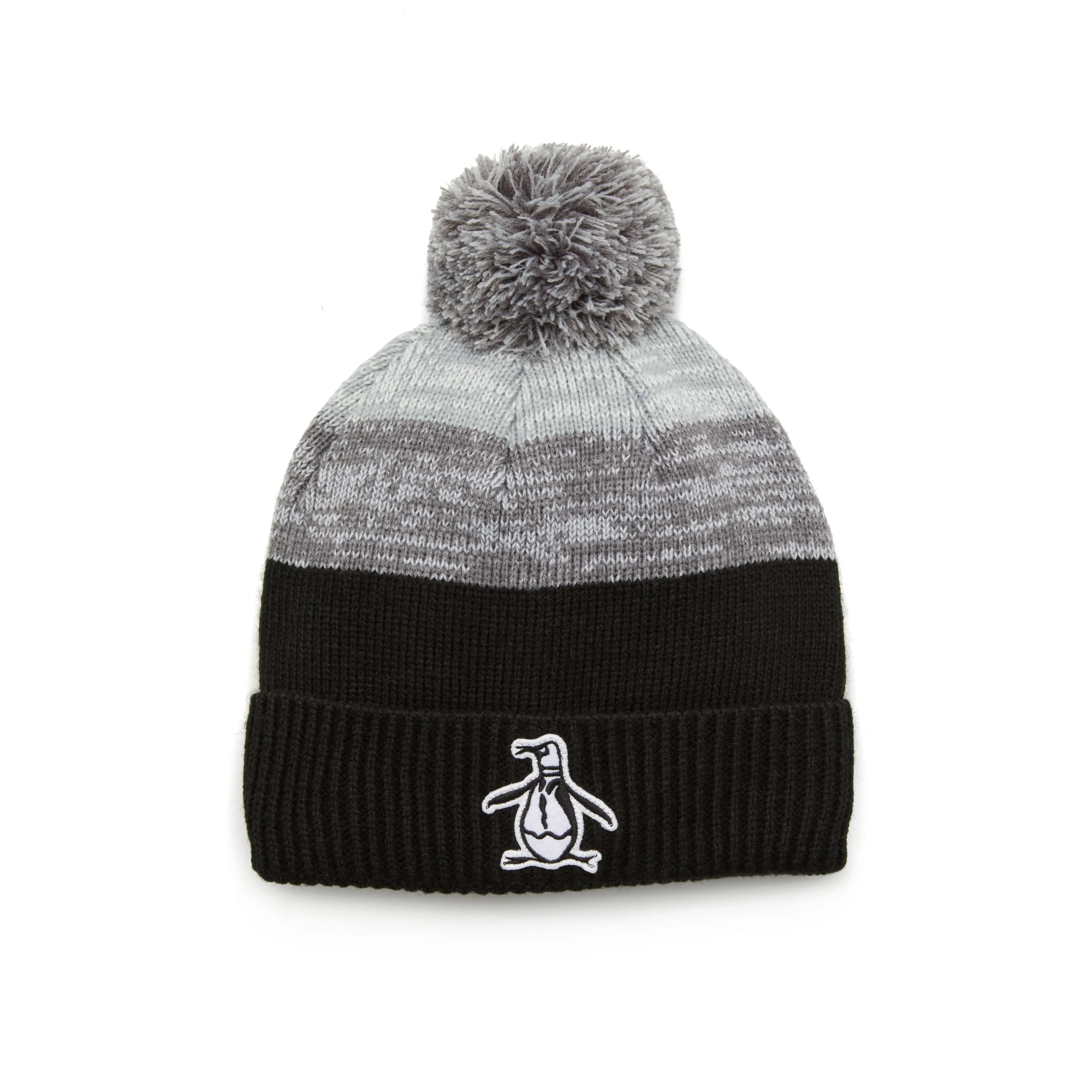 Rib Cuff Pom Golf Beanie