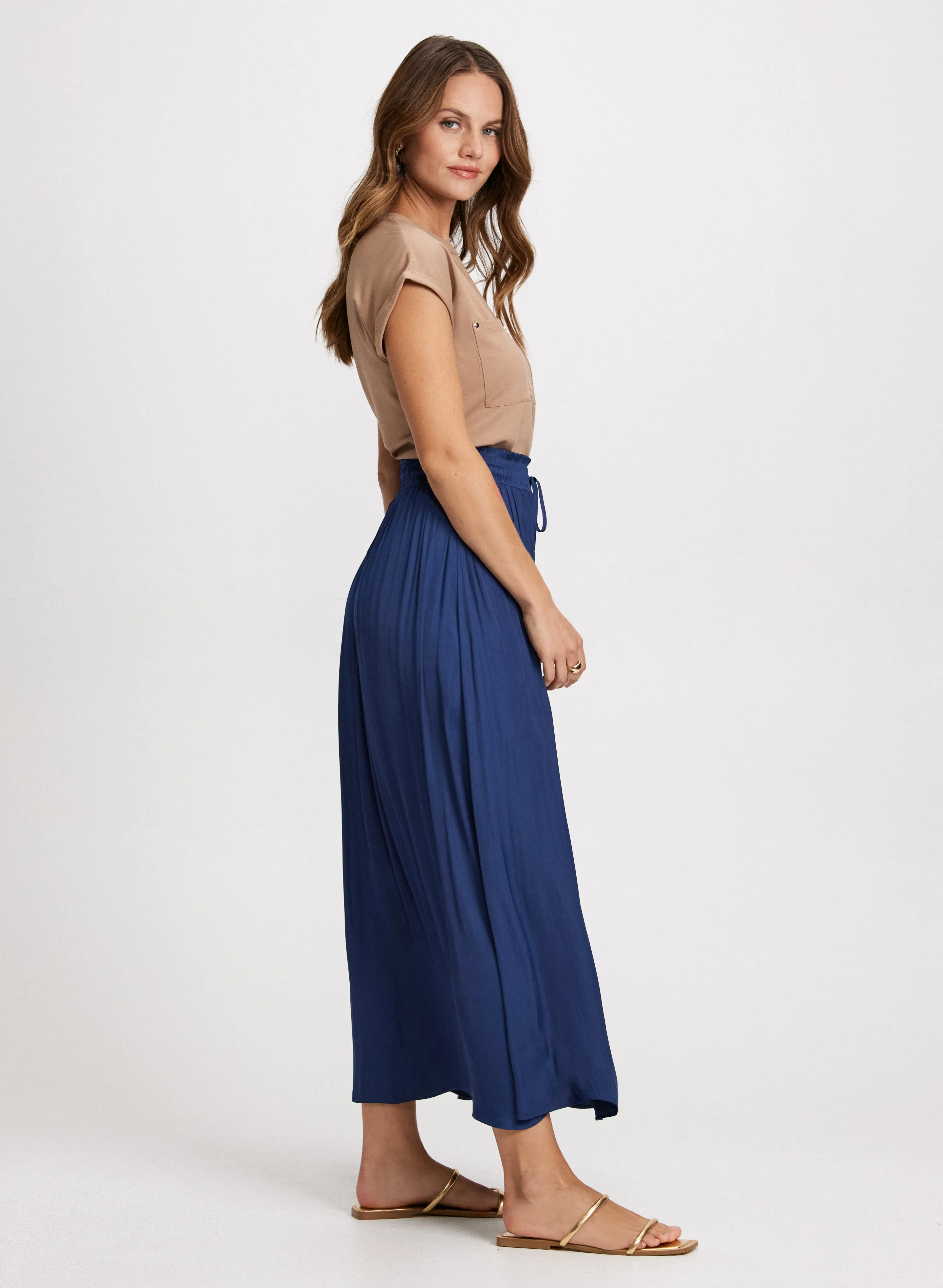 Satin Maxi Skirt