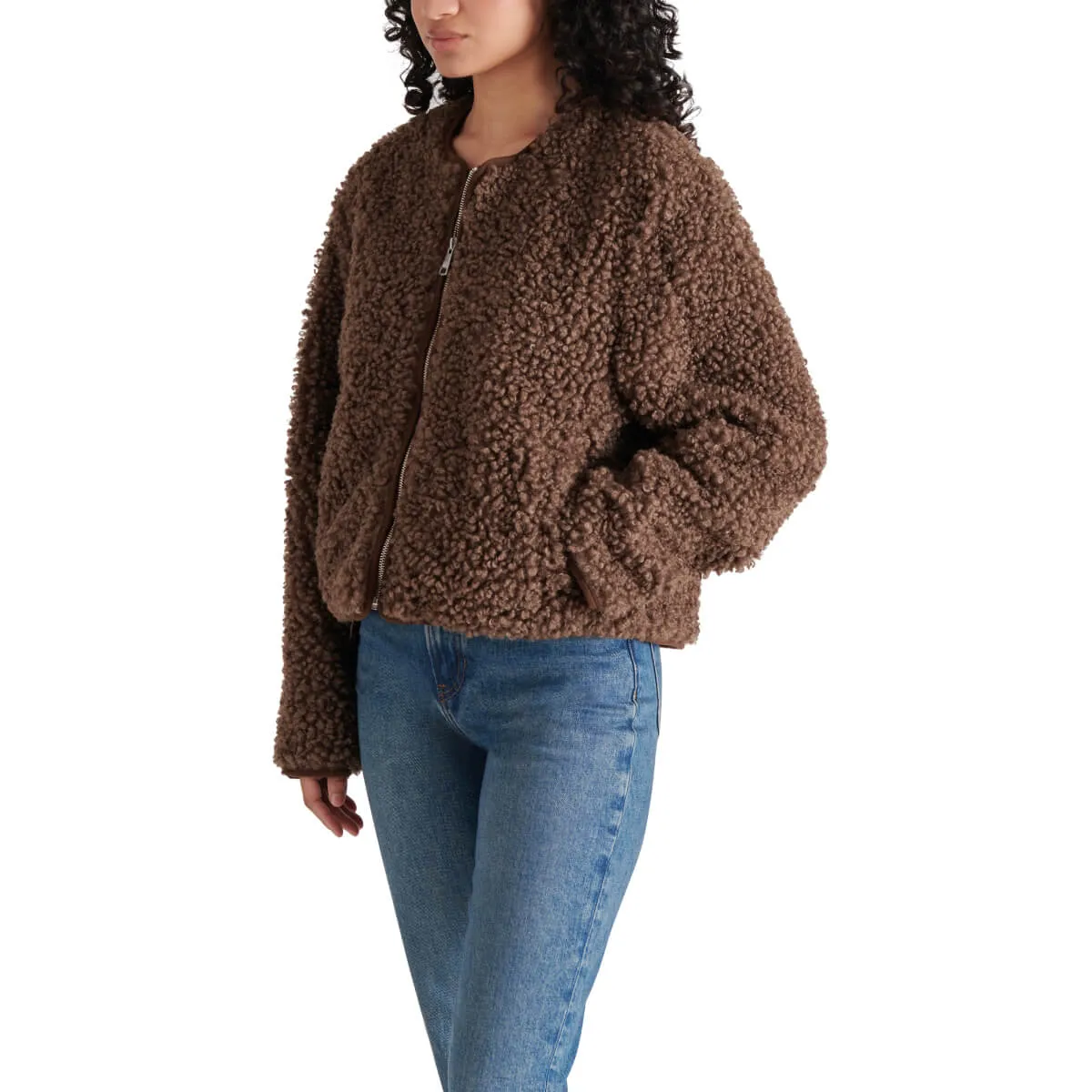 Steve Madden Teddy Sherpa Jacket