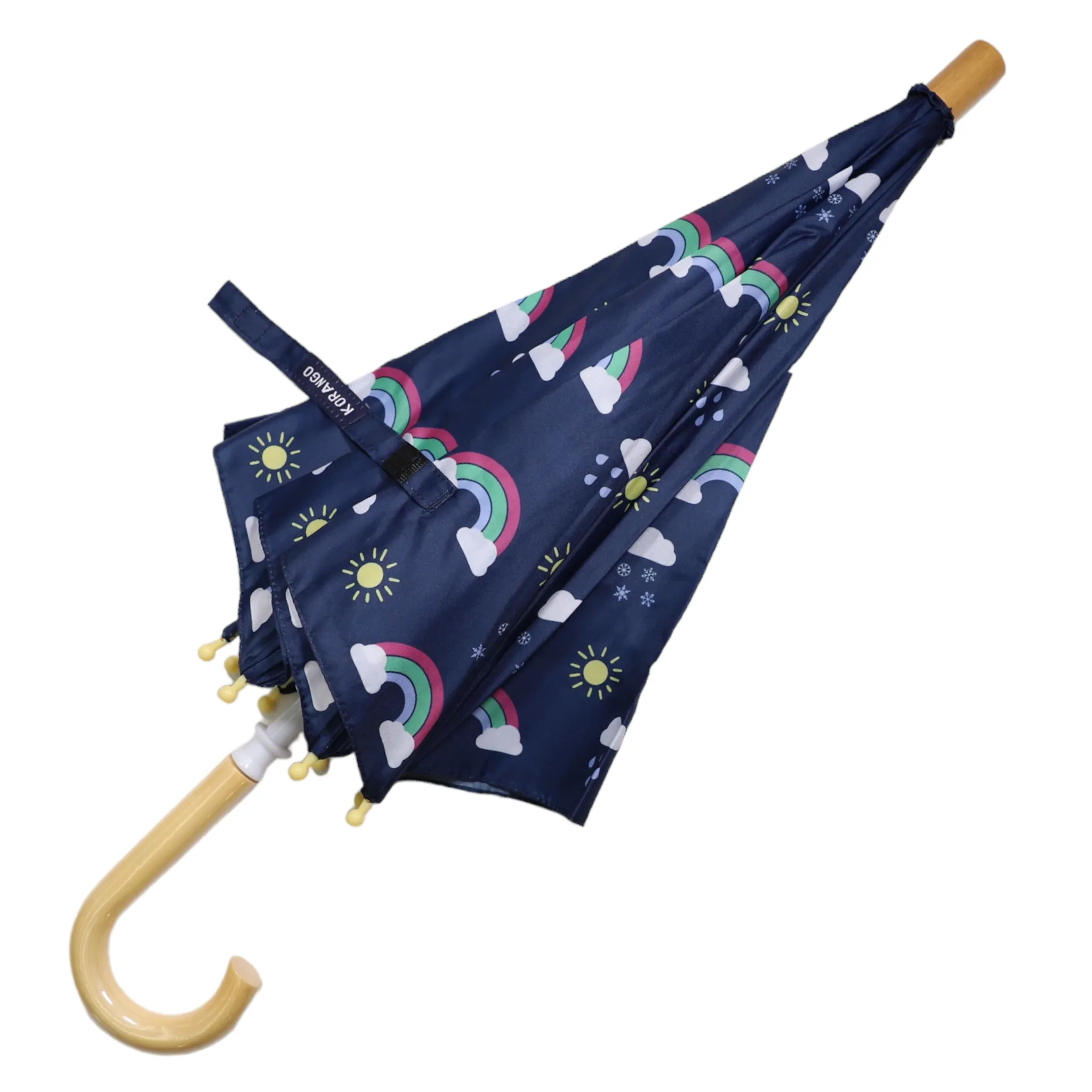 Sunshine & Rainbows Umbrella Peacoat