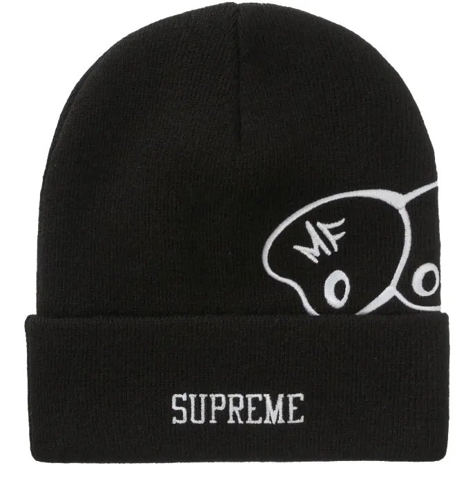 Supreme MF DOOM Beanie Black