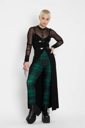 Tartan Pine Cuffed Pants