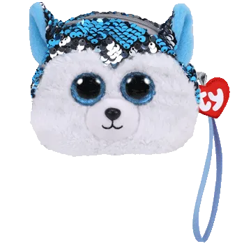 TY Beanie Boo Slush Sequin Wristlet 5"