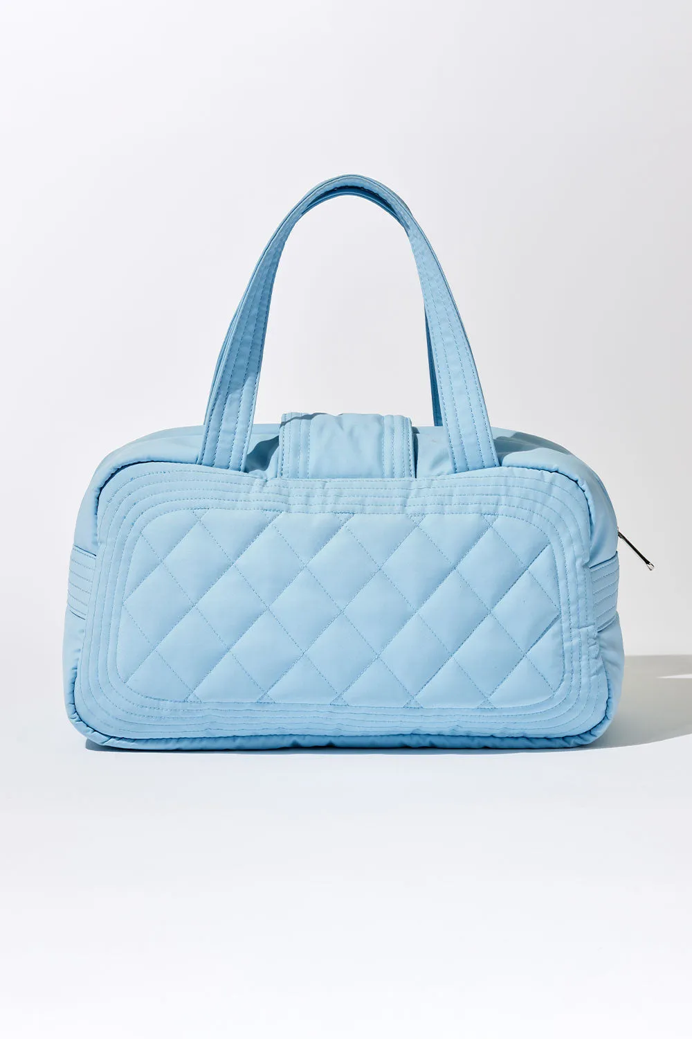 Venus Quilted Bag - Baby Blue