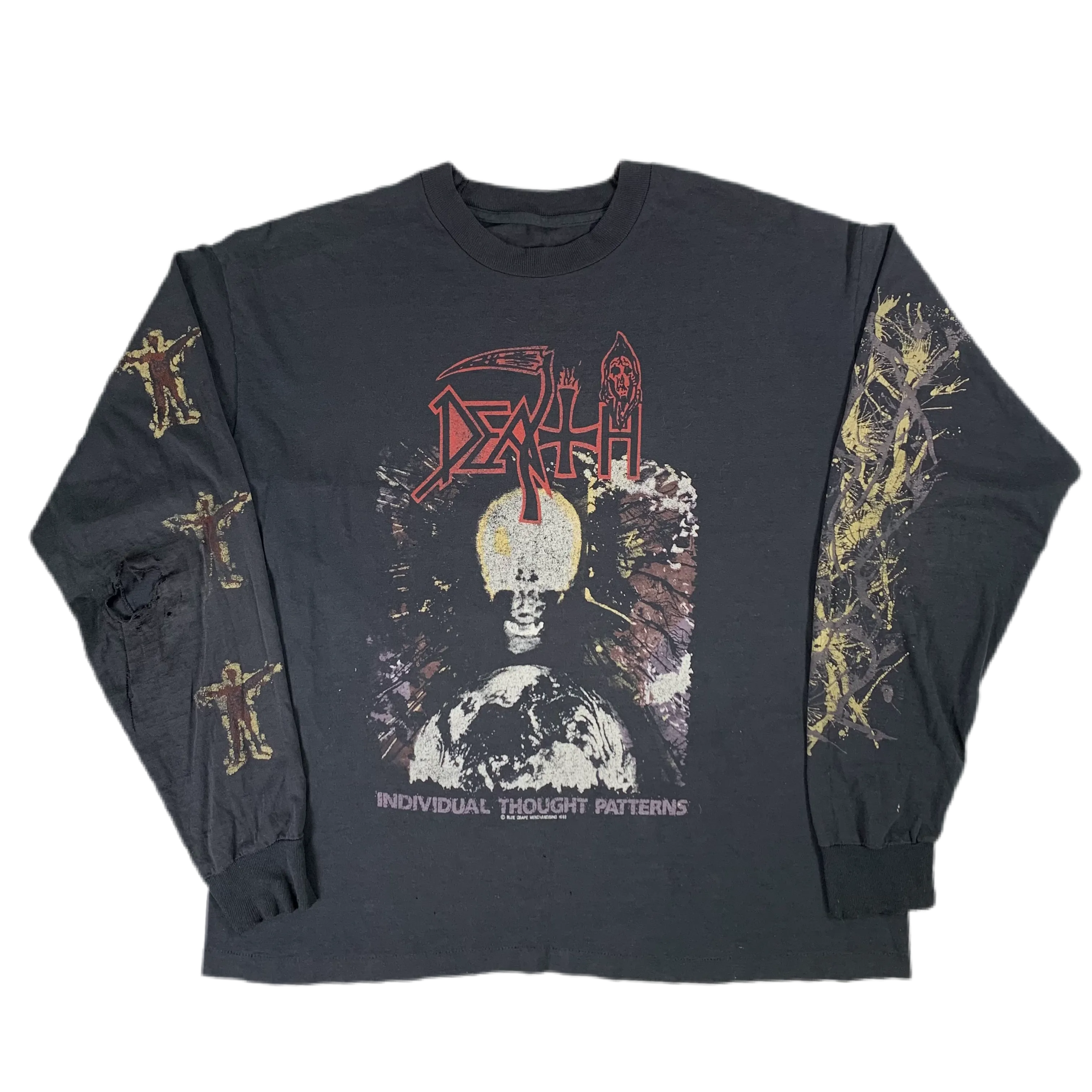 Vintage Death "Individual Thought Patterns" Long Sleeve Shirt