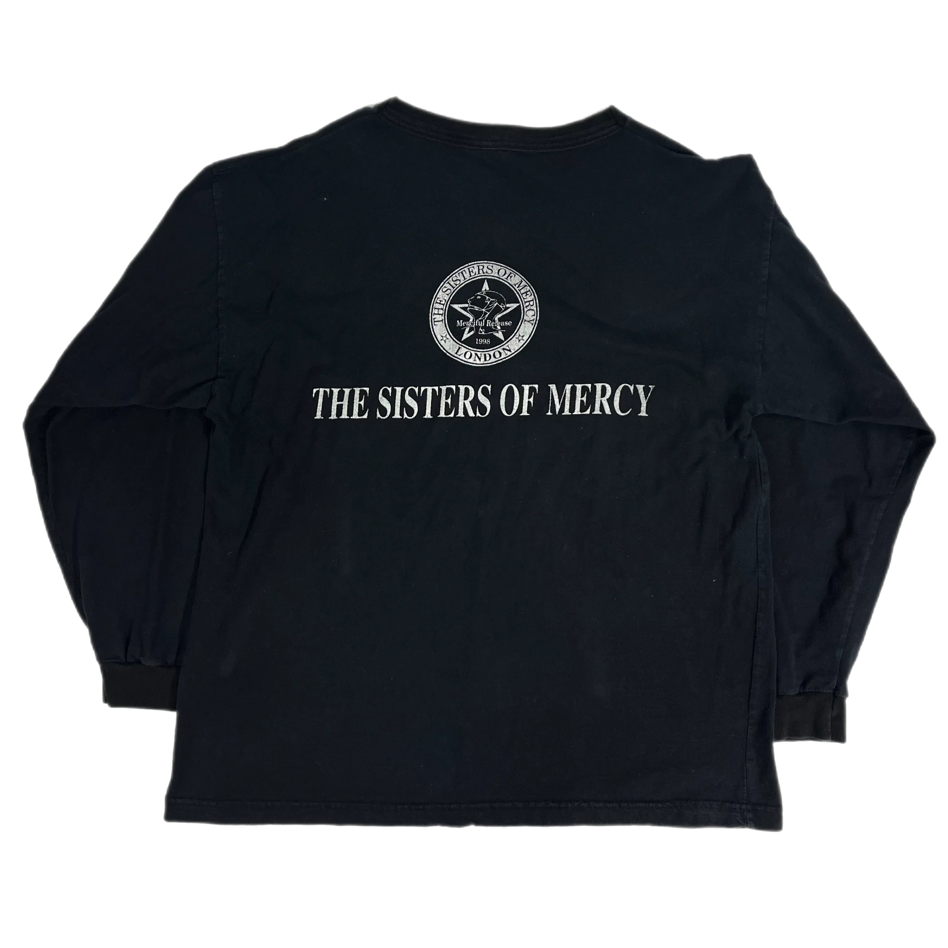 Vintage Sisters Of Mercy "Merciful Release" Long Sleeve Shirt