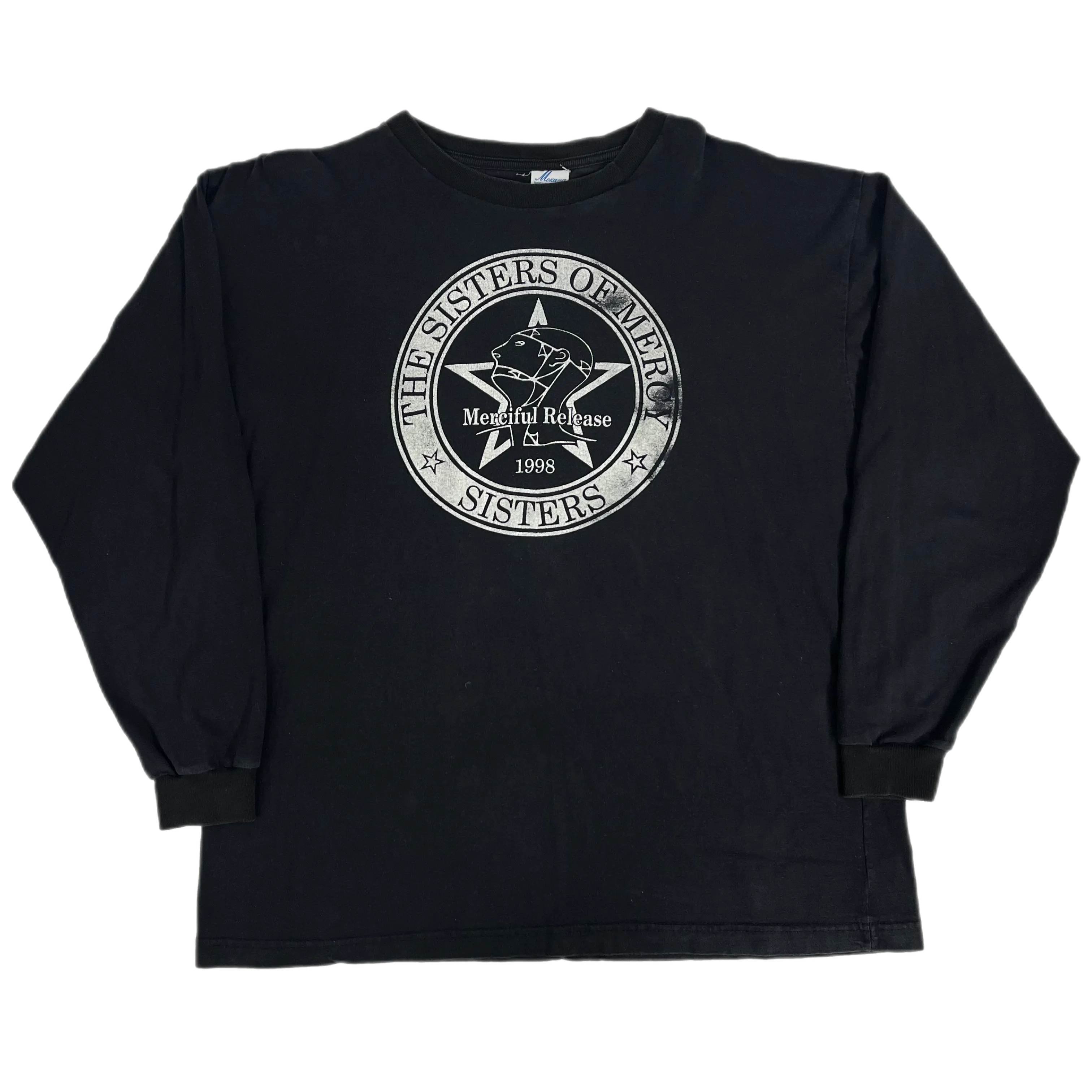 Vintage Sisters Of Mercy "Merciful Release" Long Sleeve Shirt