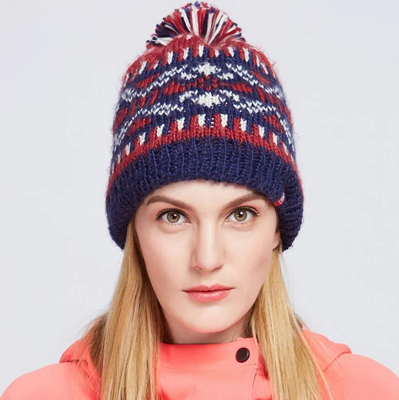 Warm Winter Knit Beanie Cap WT3S For Women