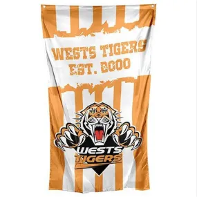 Wests Tigers NRL Cape / Wall Flag Rugby League