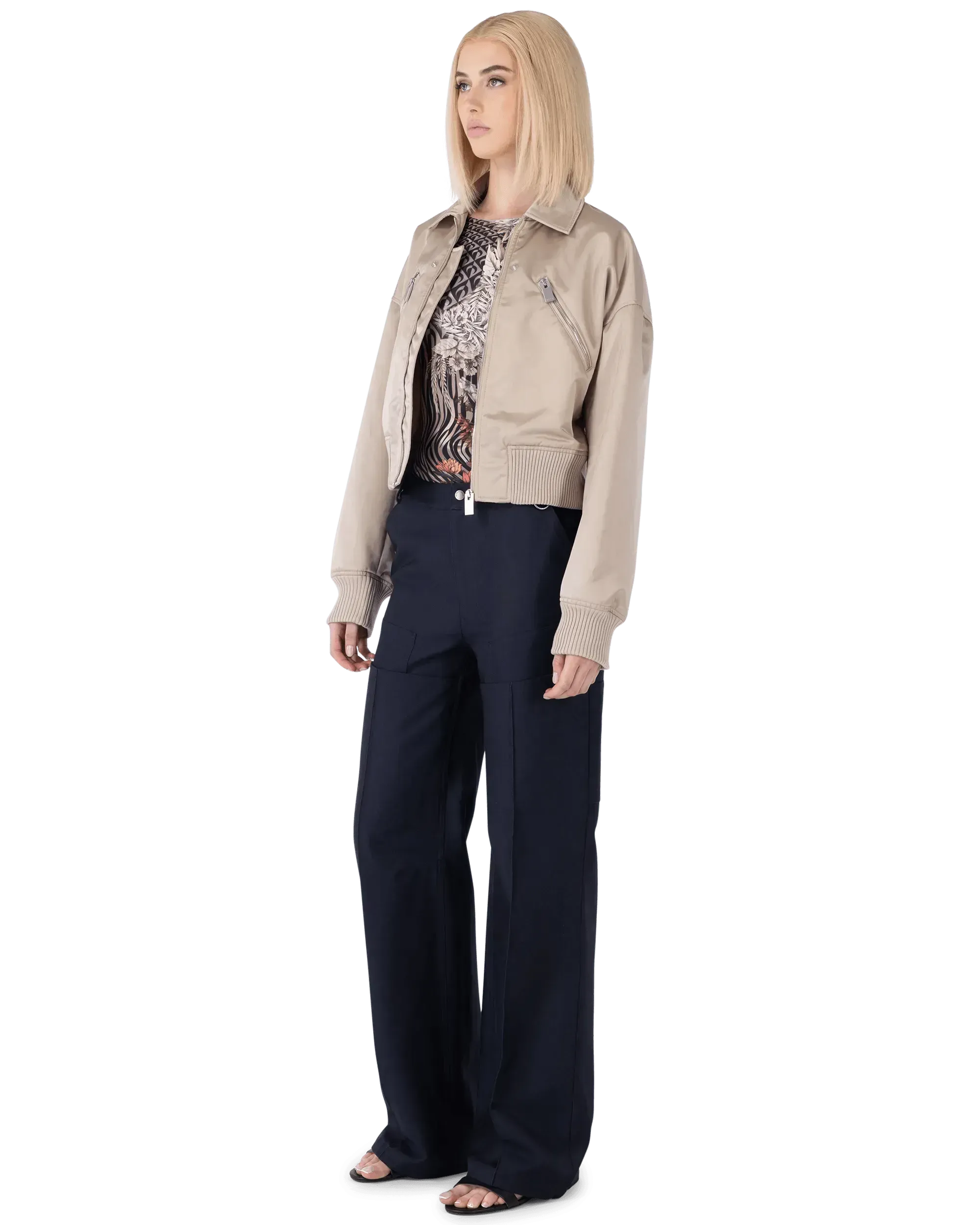 Wide Leg Survival Tailored Pants