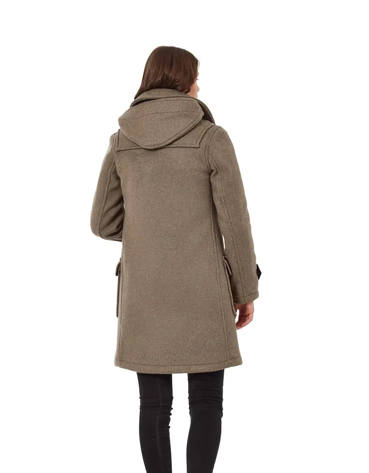 Women's London Classic Fit Duffle Coat - Mushroom