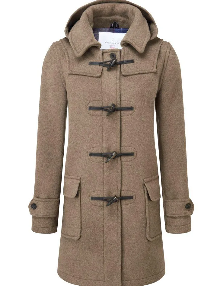 Women's London Classic Fit Duffle Coat - Mushroom