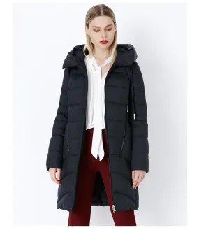 Women's Winter Thick Windproof Hooded Warm Down Coat