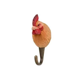 Wooden Hen Hook