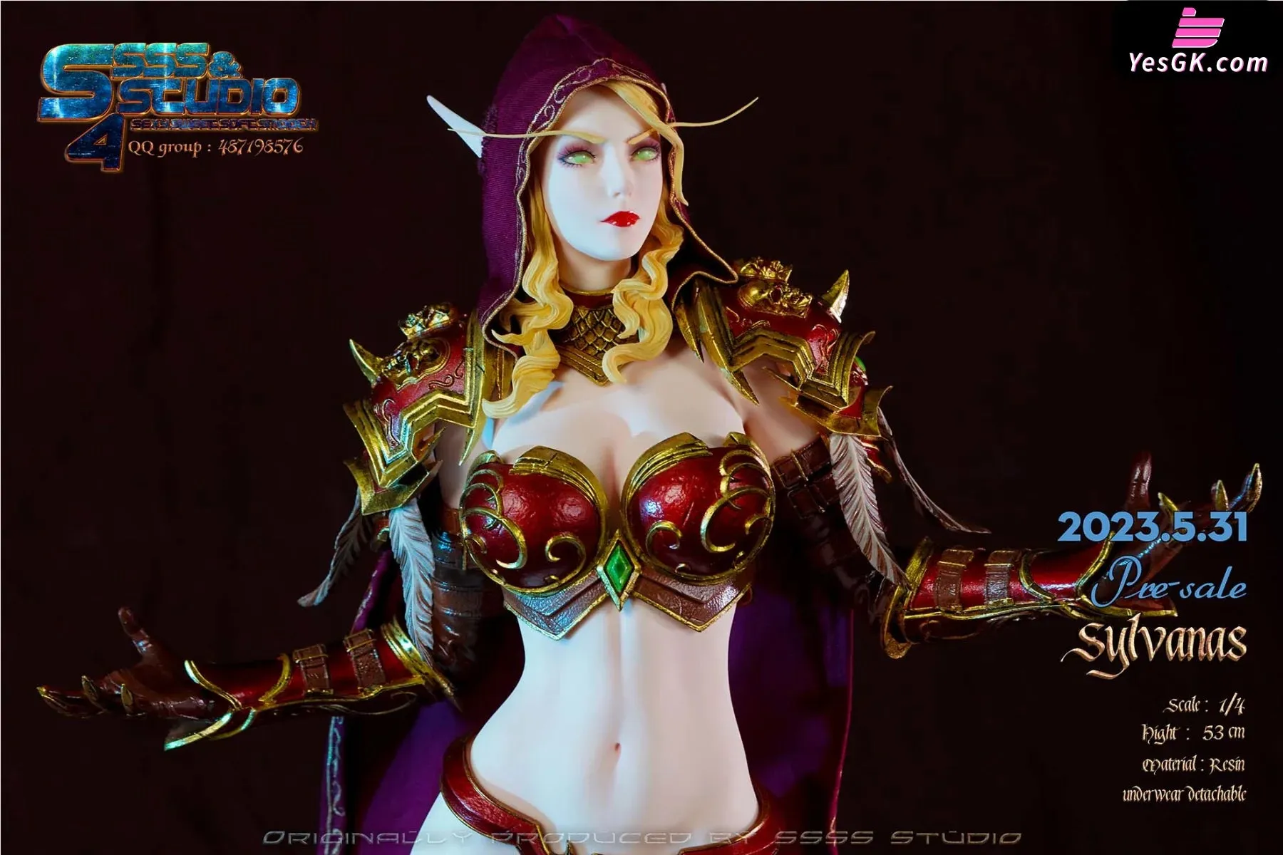 World of Warcraft Sylvanas Windrunner Resin Statue - Super Sexy Statue Studio [Pre-Order Closed]