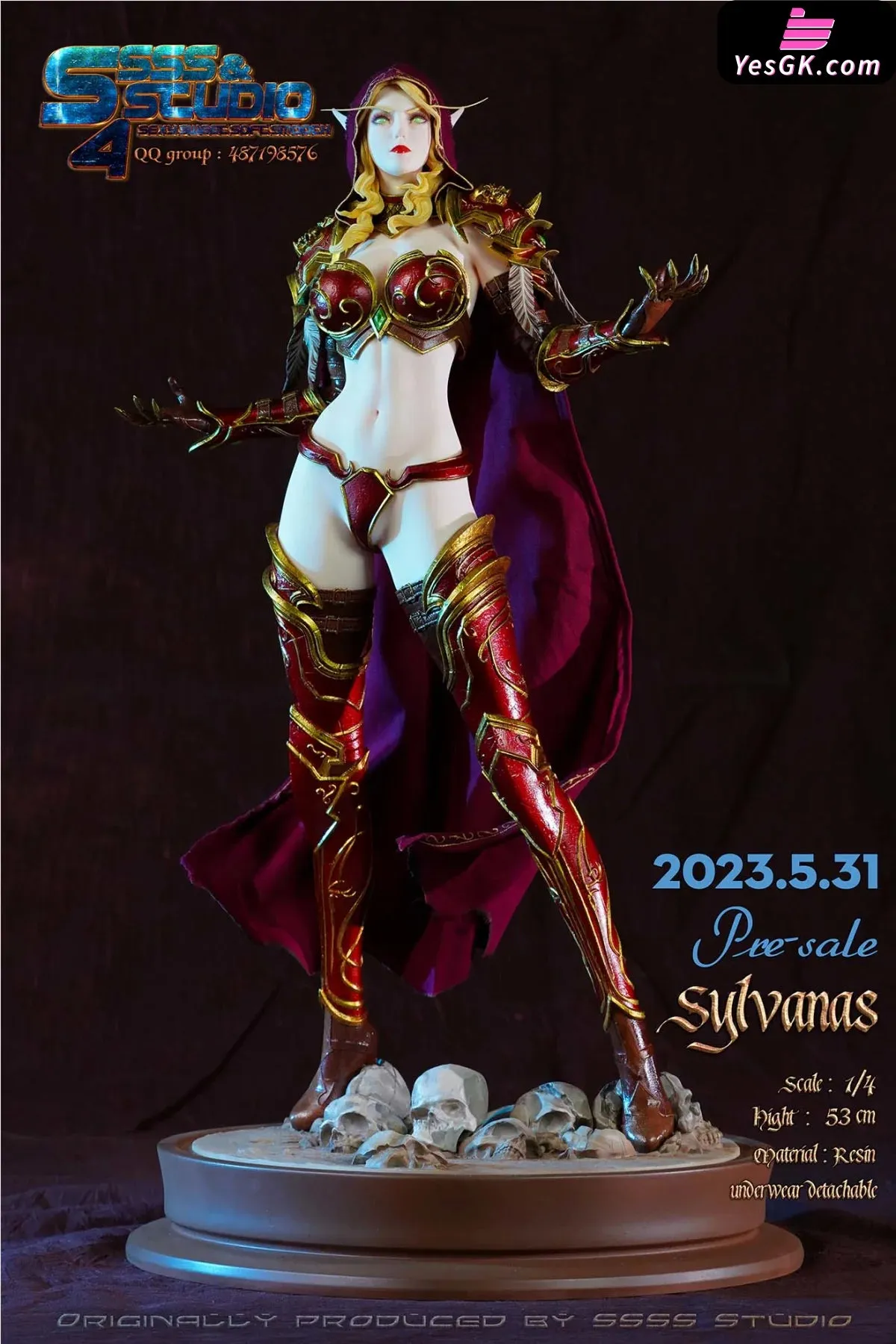 World of Warcraft Sylvanas Windrunner Resin Statue - Super Sexy Statue Studio [Pre-Order Closed]