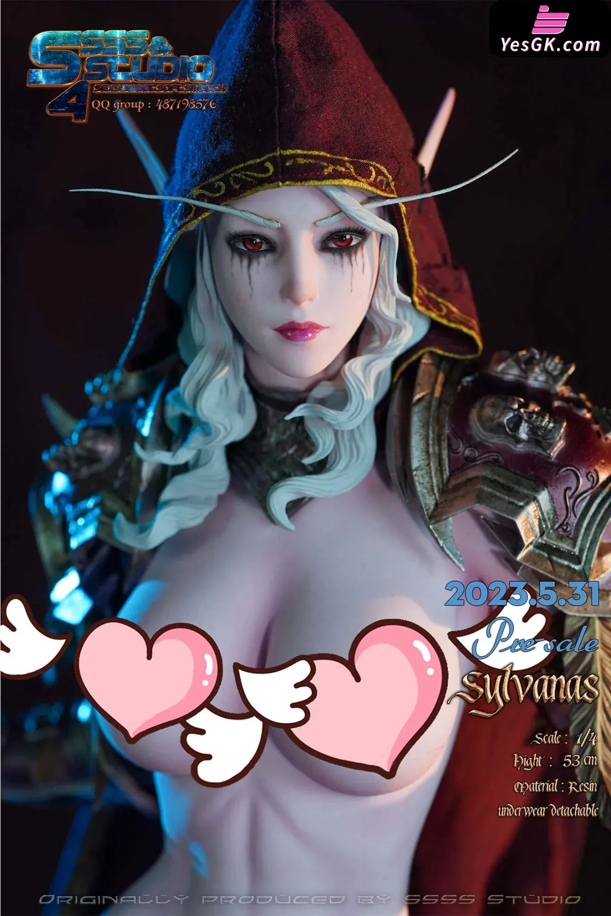 World of Warcraft Sylvanas Windrunner Resin Statue - Super Sexy Statue Studio [Pre-Order Closed]