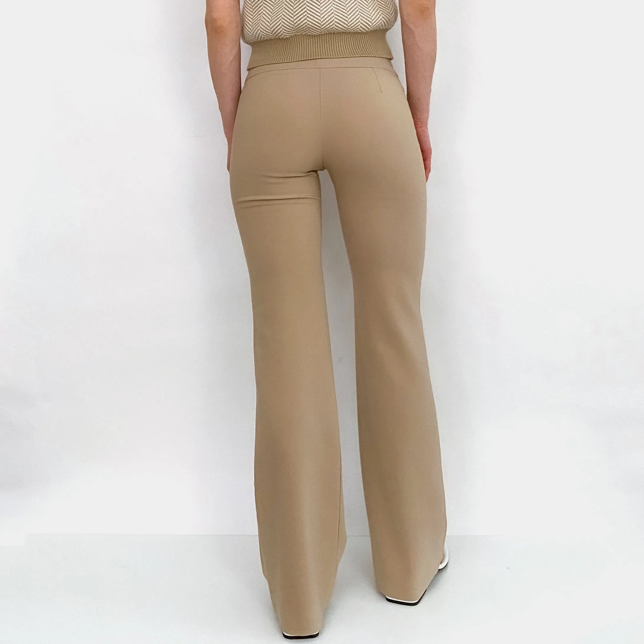 Y2K Tan Trousers - XS