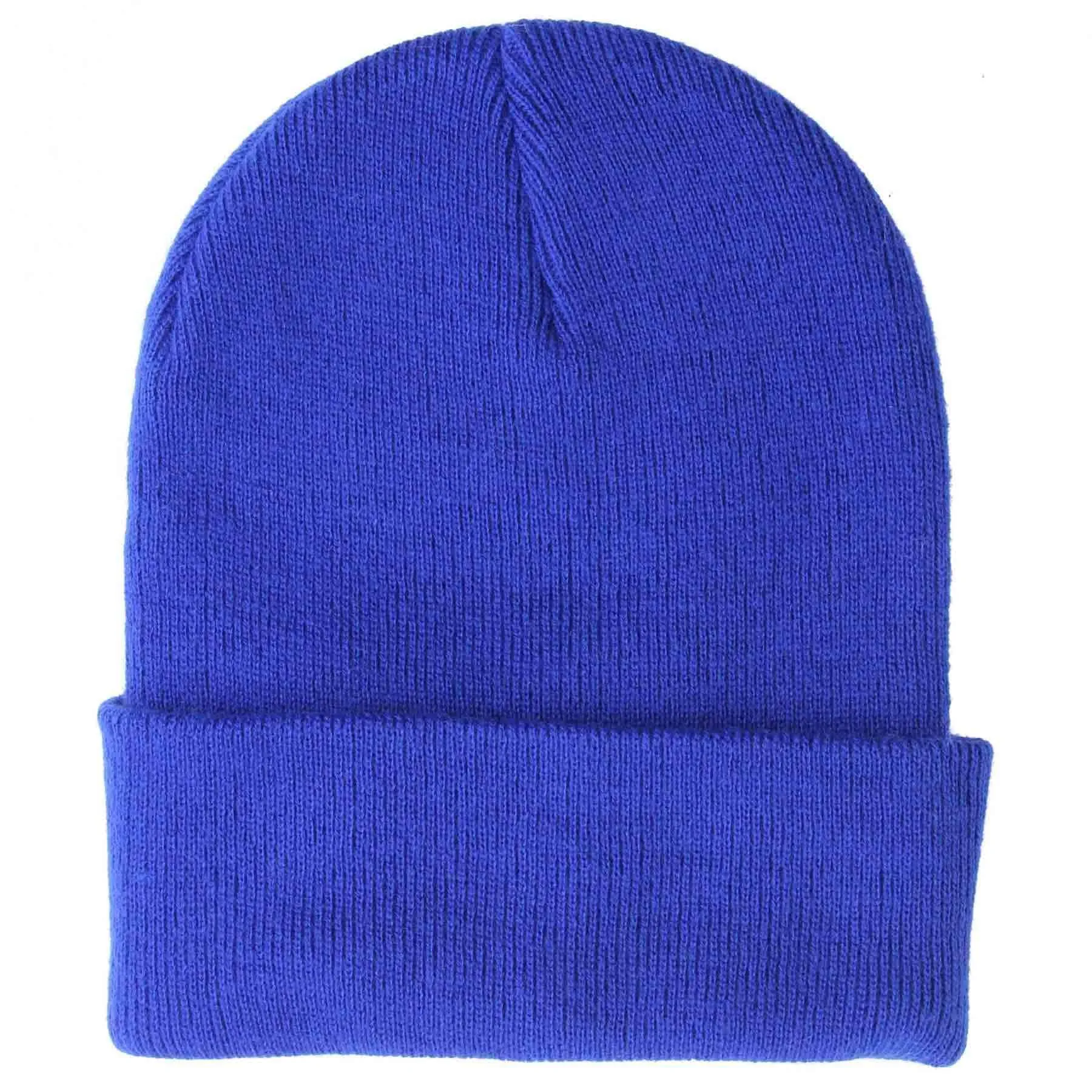 Yakwax Foldover Junior Cuffed Beanie - Royal Blue